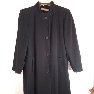 Full Length 100% Wool, Plus Size Coat